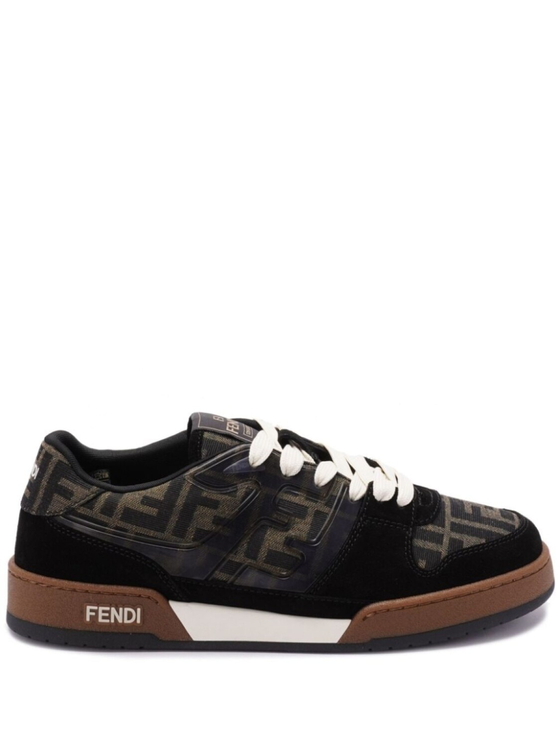FENDI подберите кроссовки, коричневый
