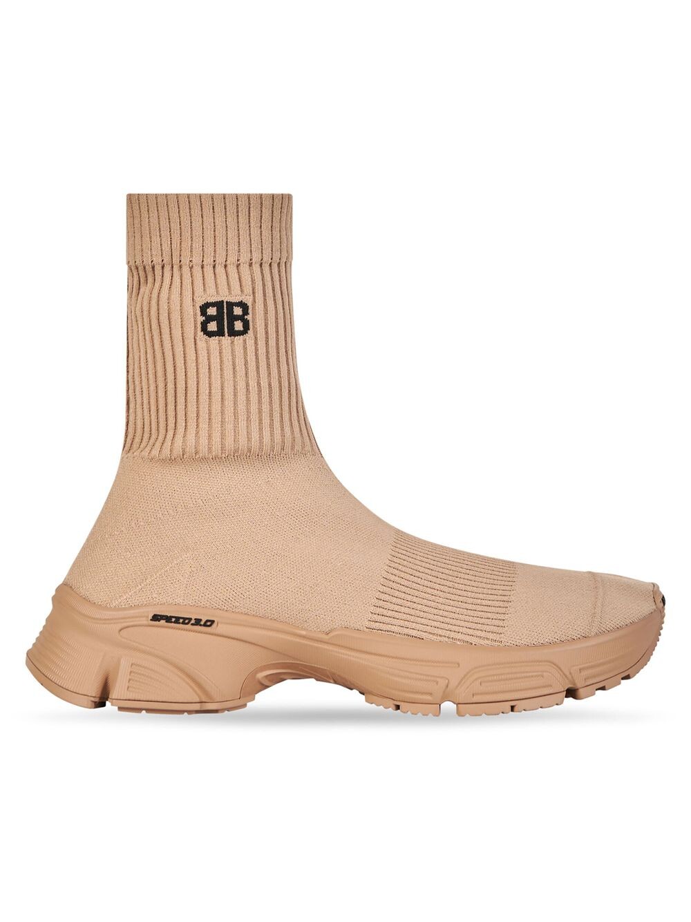 

Кроссовки Speed 3.0 из переработанного трикотажа Balenciaga, бежевый