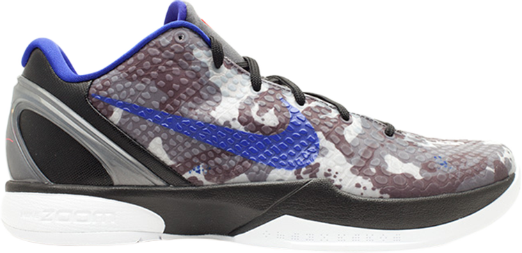 Лимитированные кроссовки Nike Zoom Kobe 6 'Grey Camo', многоцветный - фото