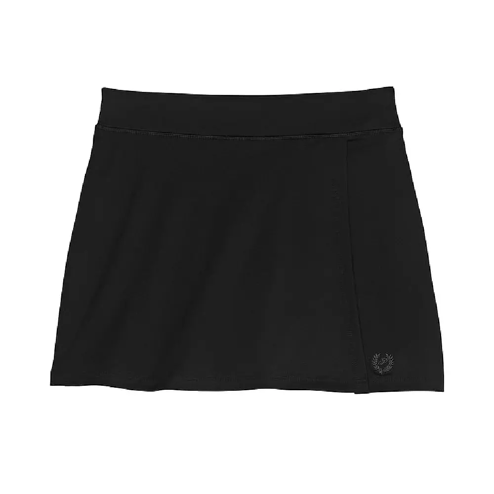 

Спортивная юбка-шорты Victoria's Secret Pink Ultimate Athletic, черный