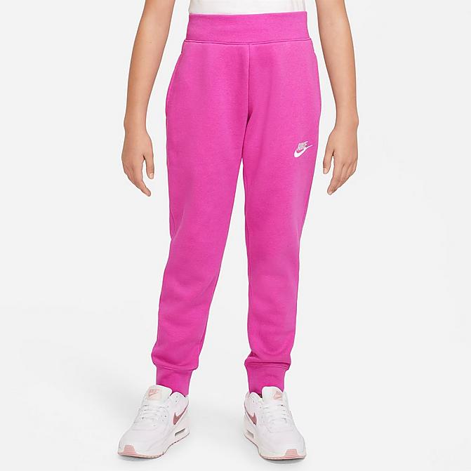 Брюки-джоггеры Nike Sportswear Club Fleece, розовый – заказать с доставкой из-за рубежа через онлайн-сервис «CDEK.Shopping»