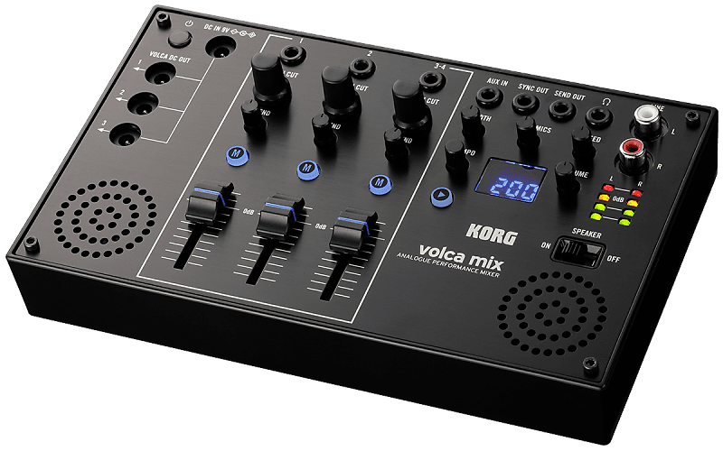 Korg Volca Mix 4-канальный аналоговый микшер Volca Mix 4-channel Analog Performance Mixer adam 6017 8 channel analog input module with do