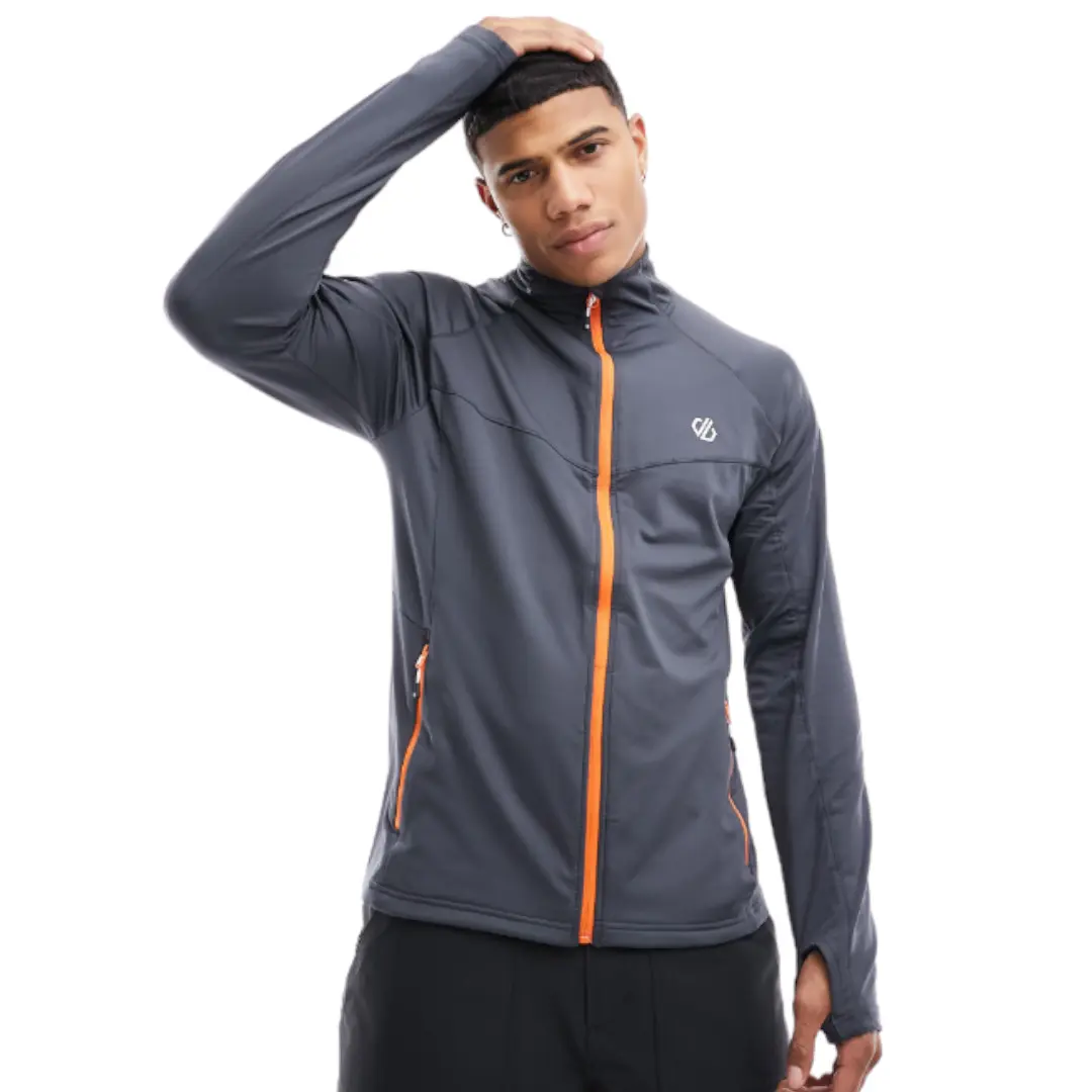 

Спортивная куртка Dare2B Textured Fabric Panel Midlayer, серый