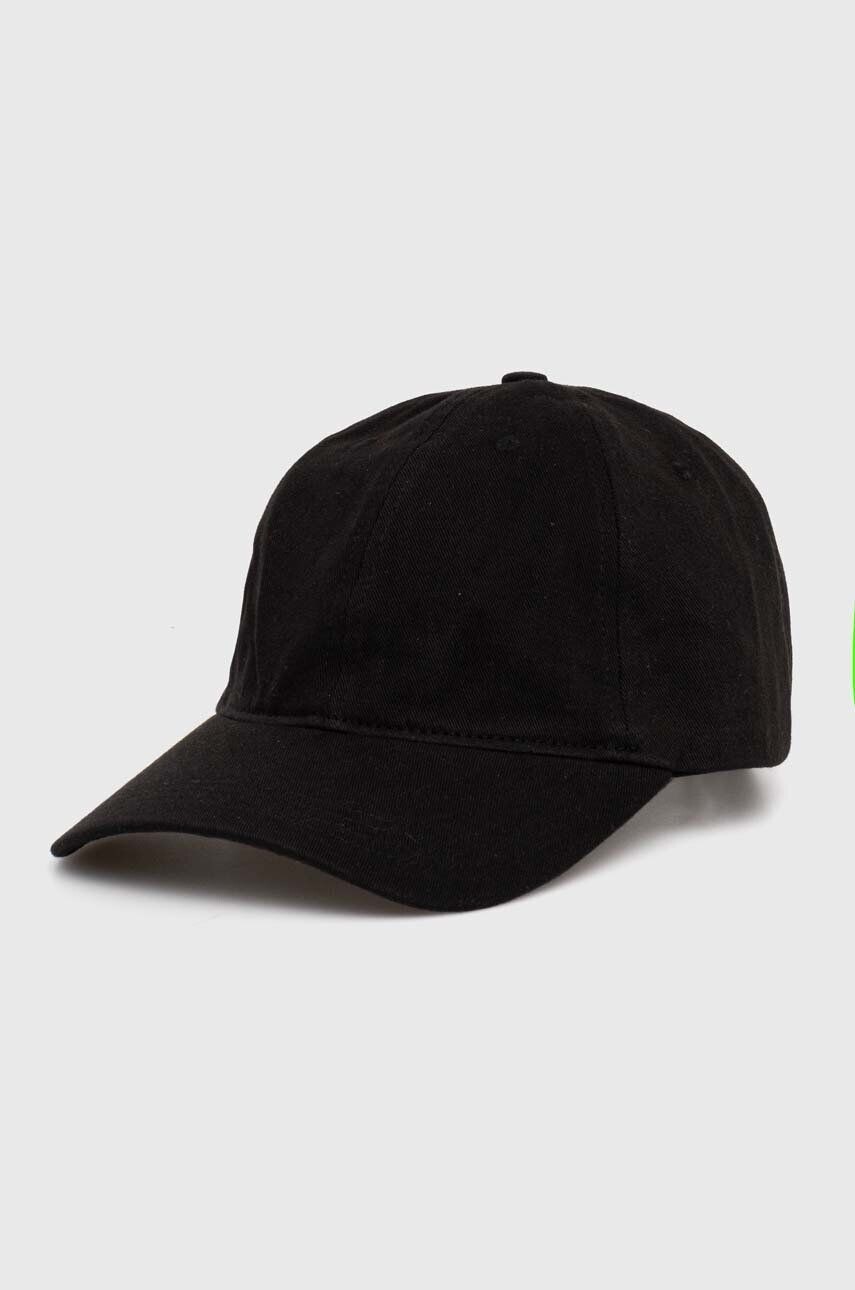 

Бейсболка Lacoste из хлопка, черный