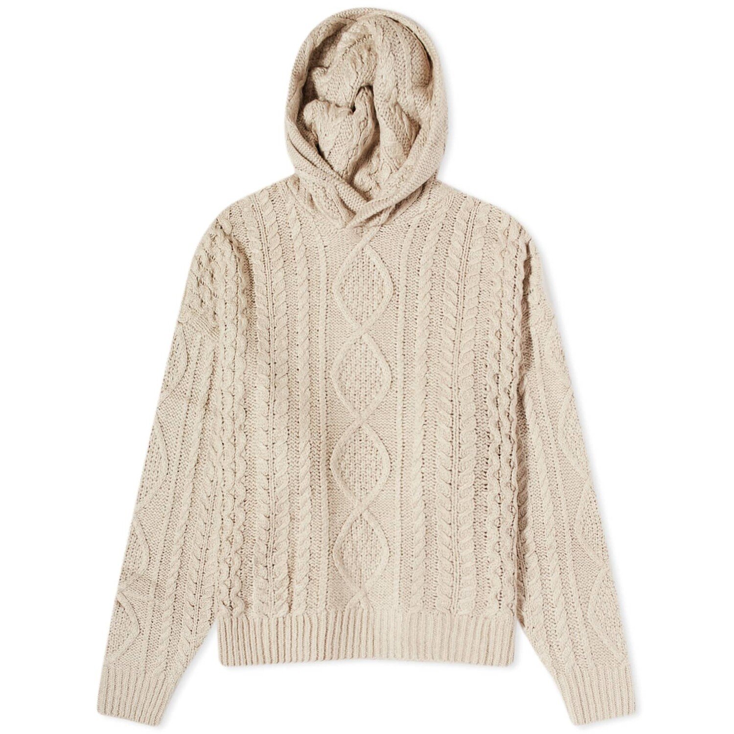 

Свитер Fear Of God Essentials Cable Knit, серо-бежевый