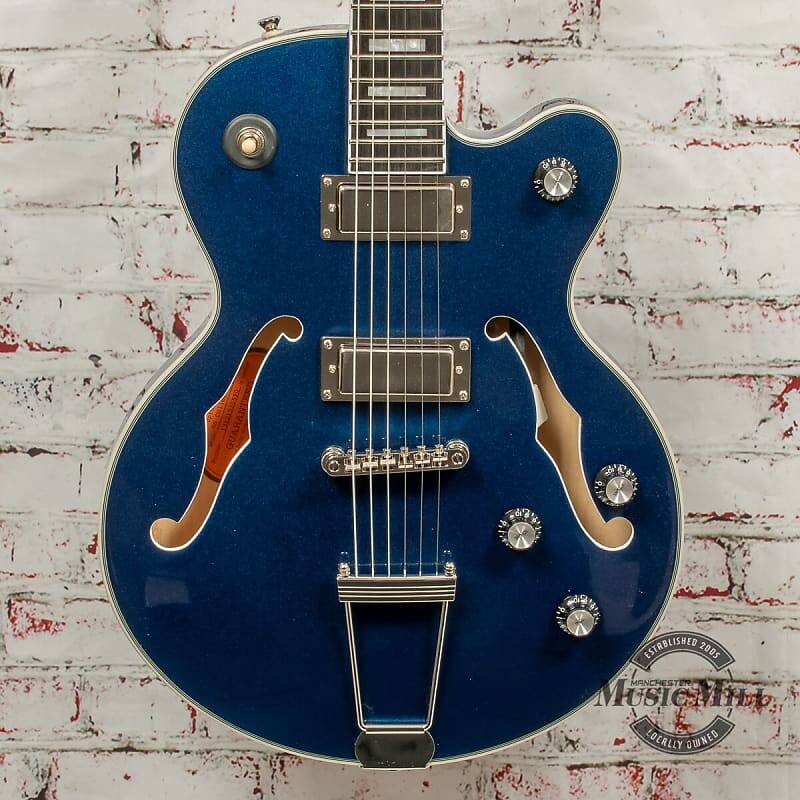 

Электрогитара Epiphone Uptown Kat ES — сапфирово-синий металлик
