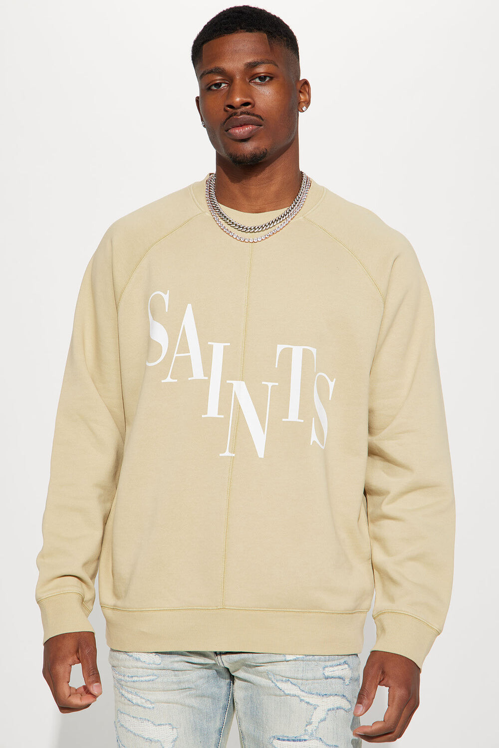 

Толстовка Fashion Nova FNSAINTTOP, серо-коричневый