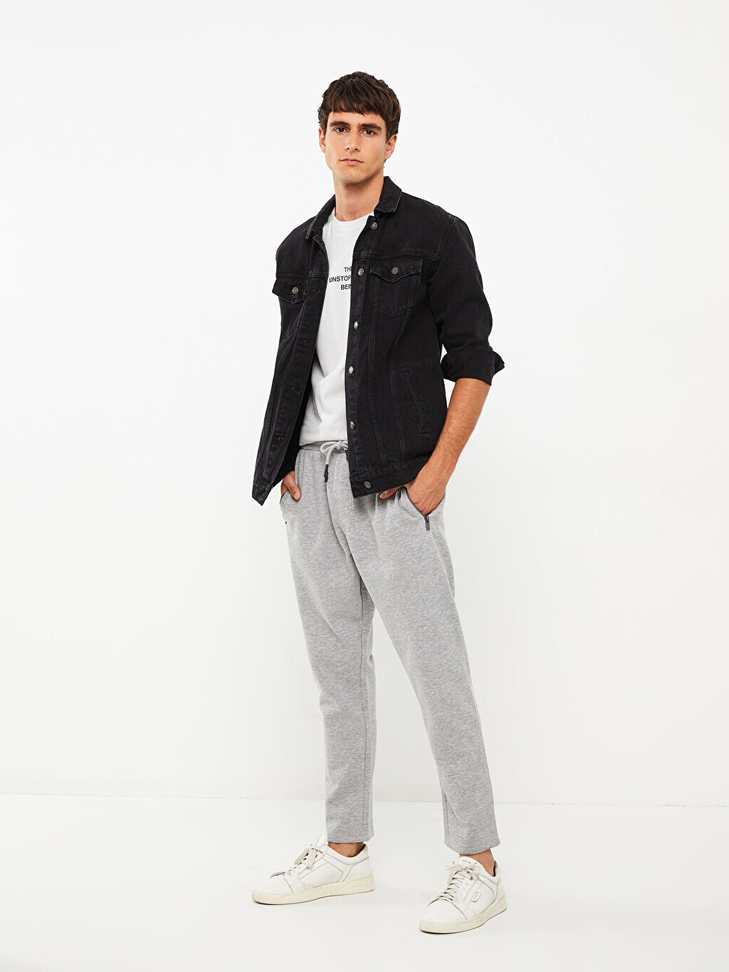 

Мужские спортивные штаны Slim Fit LCW Casual