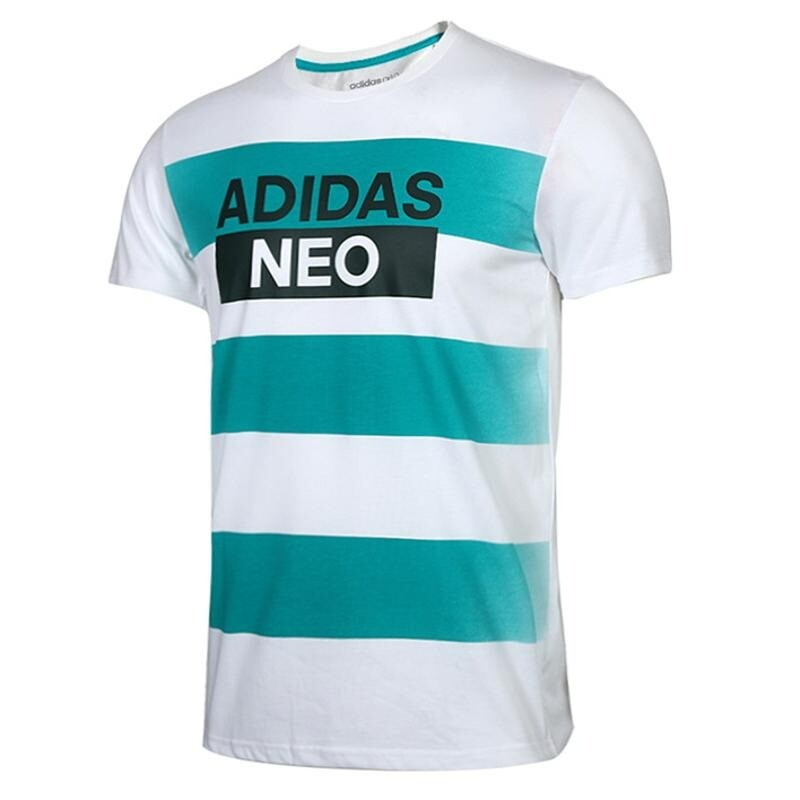 

Футболка Adidas Neo, белый/зеленый