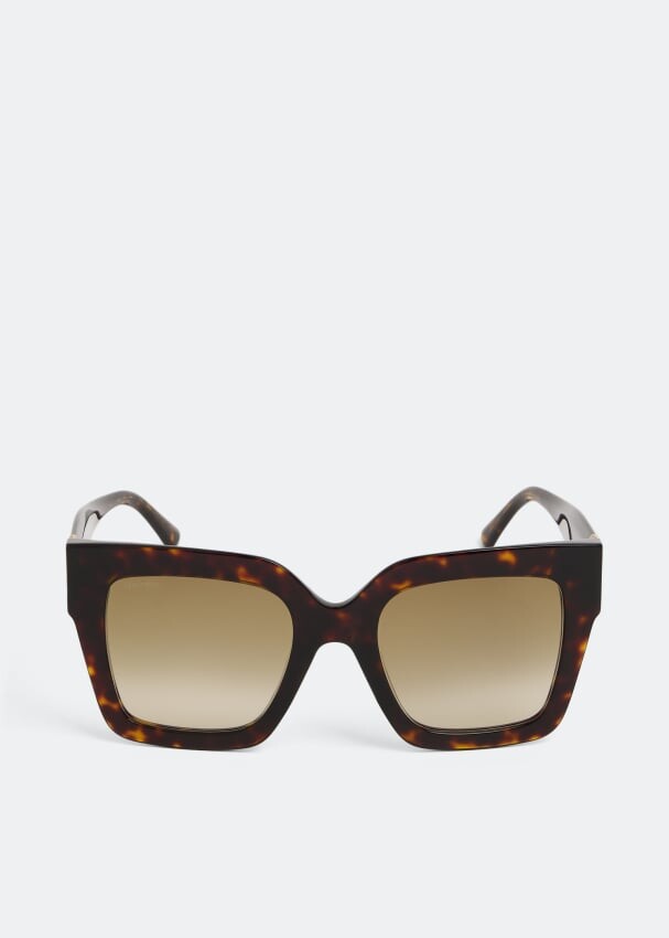

Солнечные очки JIMMY CHOO Edna sunglasses, коричневый