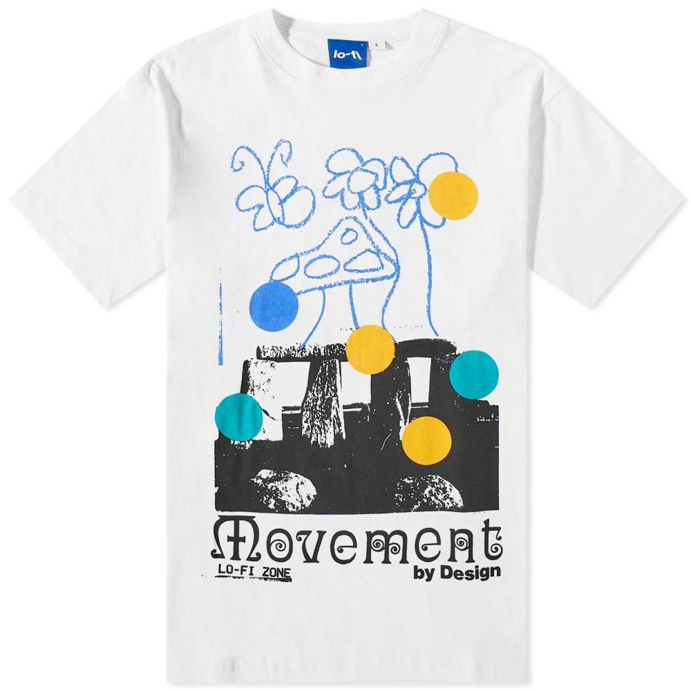 

Футболка Lo-Fi Movement By Design Tee, Серый