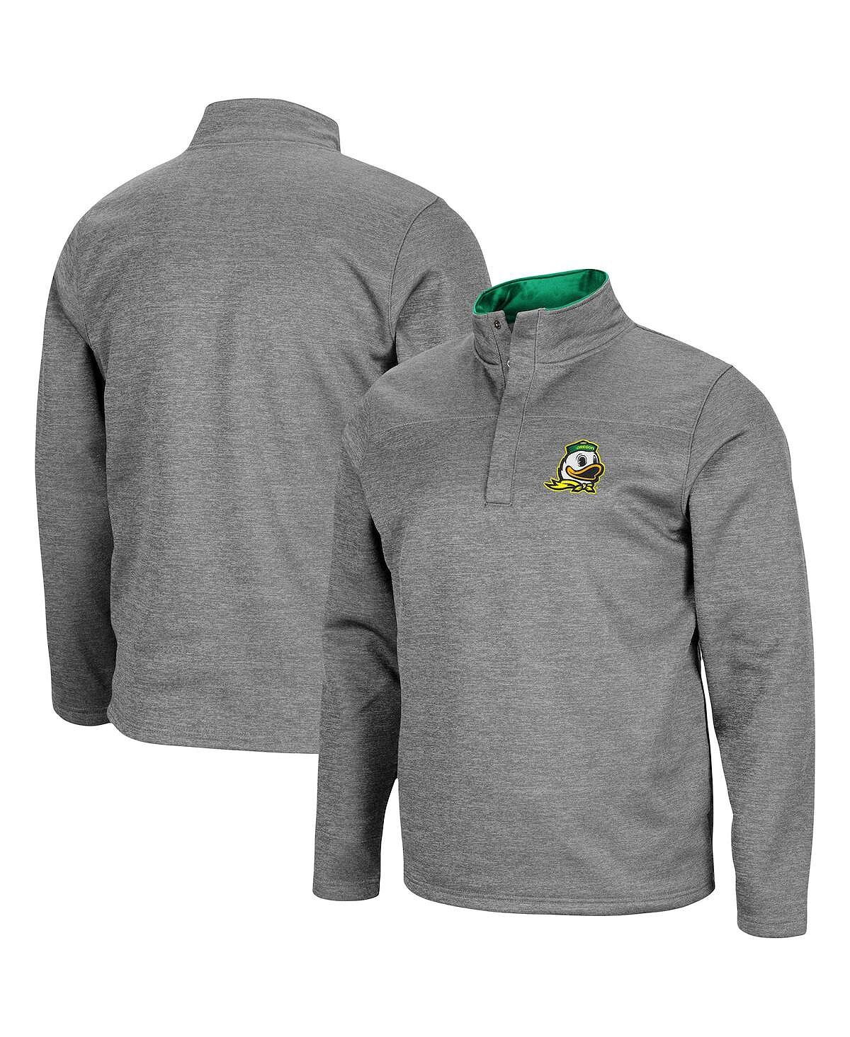 

Мужская темно-серая куртка oregon ducks в римском стиле с меланжевой отделкой Colosseum, мульти