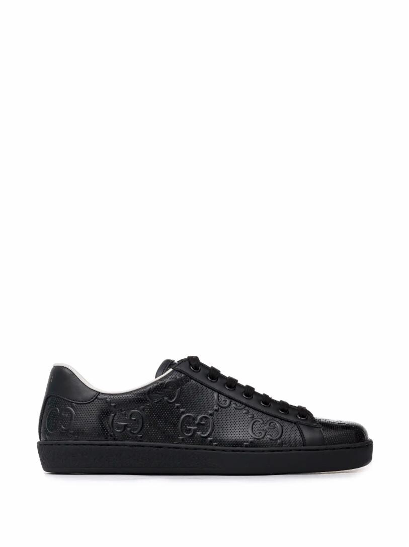 

Кожаные кеды Ace Gucci