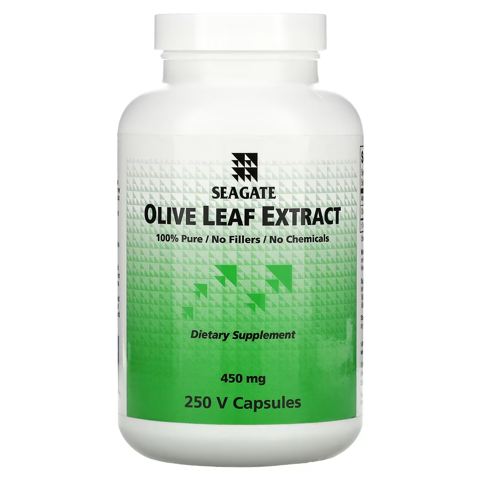 Seagate, Экстракт оливковых листьев, 450 мг, капсулы по 250 В seagate экстракт оливковых листьев 450 мг капсулы по 250 в