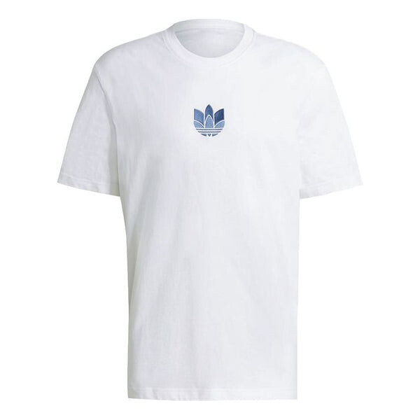 

Футболка Adidas originals MENS Loungewear Adicolor 3d Casual Sports Crew-neck Short Sleeve White, Белый