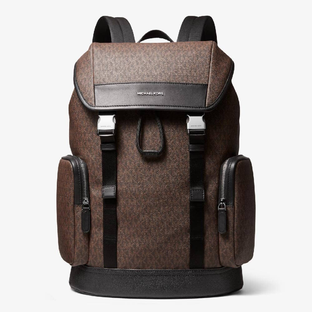 

Рюкзак Michael Kors Hudson Logo, черный/коричневый