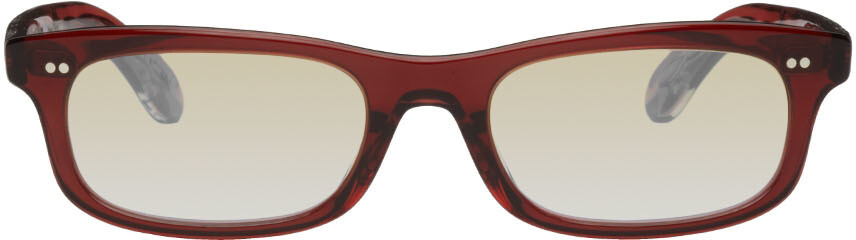 

Красные солнцезащитные очки Fai Khadra Edition Fai Oliver Peoples