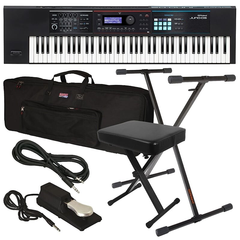 

Синтезатор Roland JUNO-DS76 — набор инструментов для сцены