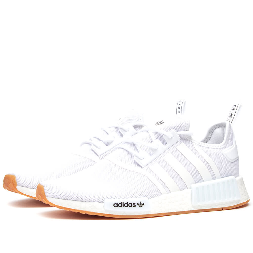 

Кроссовки Adidas NMD R1 Primeblue, белый/коричневый