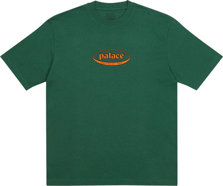 Футболка Palace Quality T-Shirt 'Green', зеленый