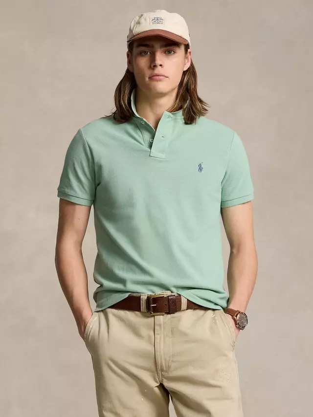 

Поло Ralph Lauren American Style Standard, цвет faded/mint