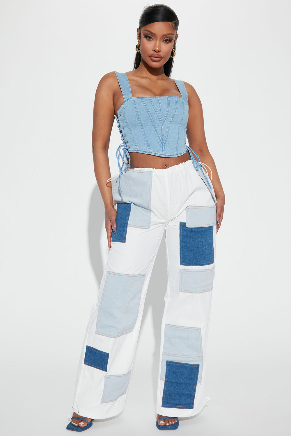 

Брюки Fashion Nova LP30076BFN, белый