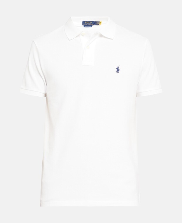 

Рубашка-поло из пике Polo Ralph Lauren, белый