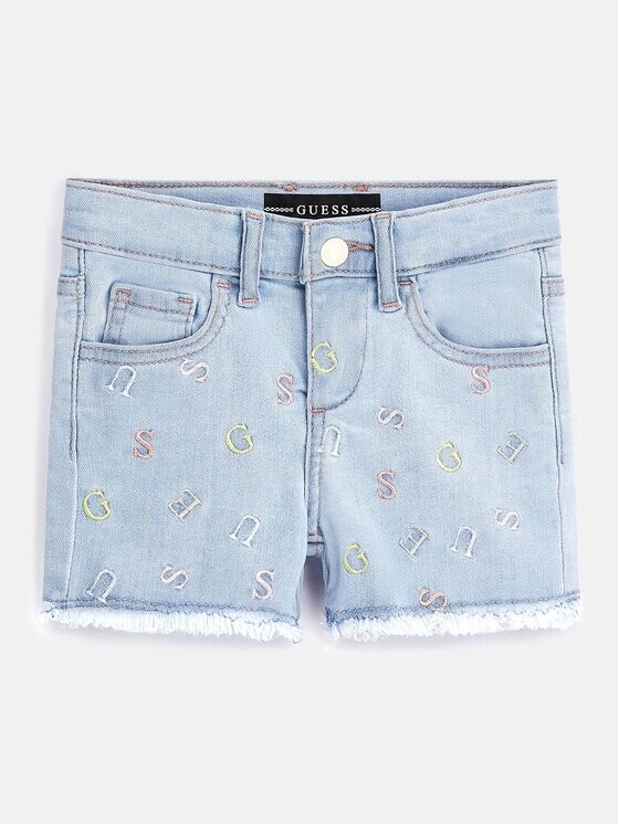 

Джинсовые шорты стандартного кроя Guess, синий