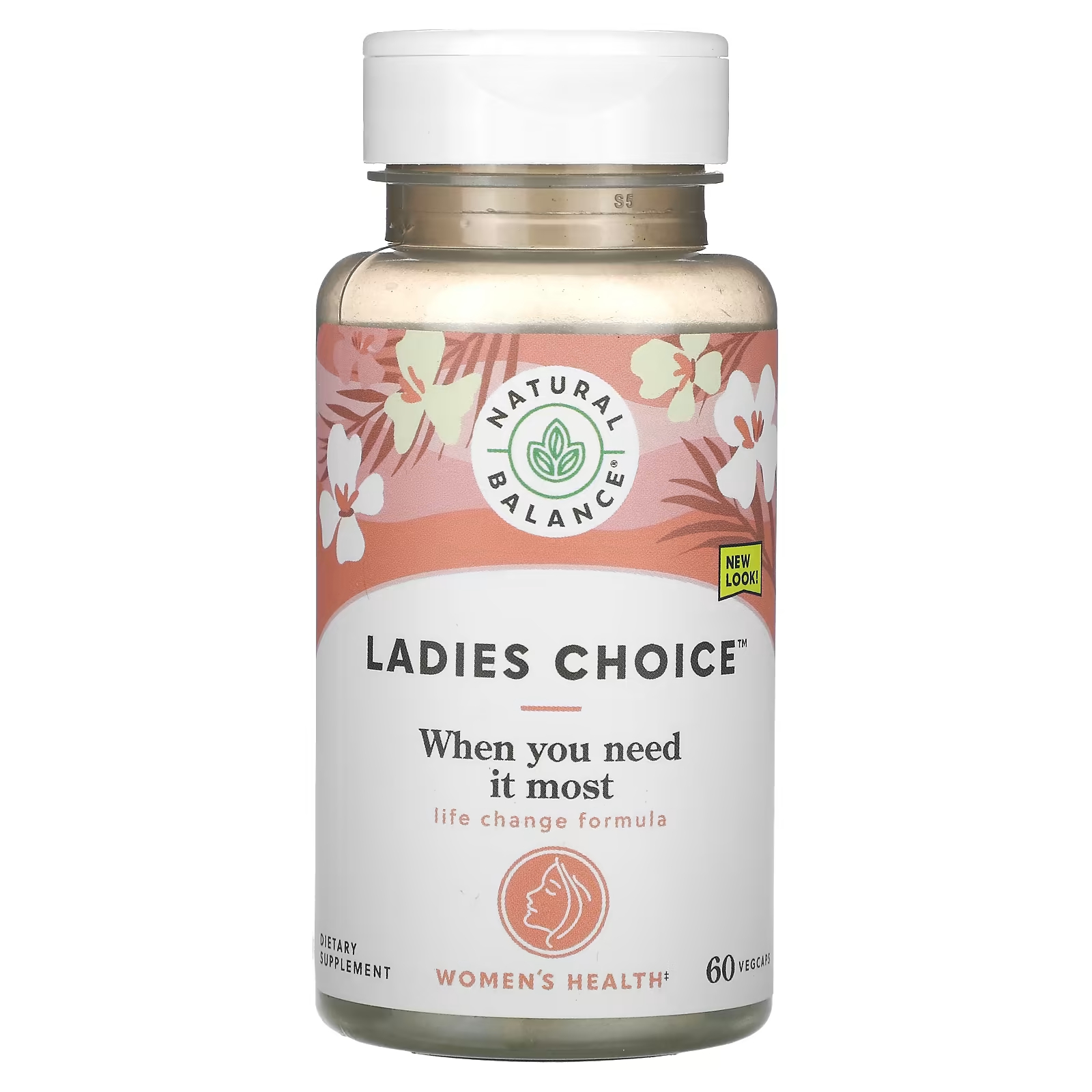 Пищевая добавка Natural Balance Ladies Choice, 60 растительных капсул пищевая добавка natural balance ladies choice 60 растительных капсул