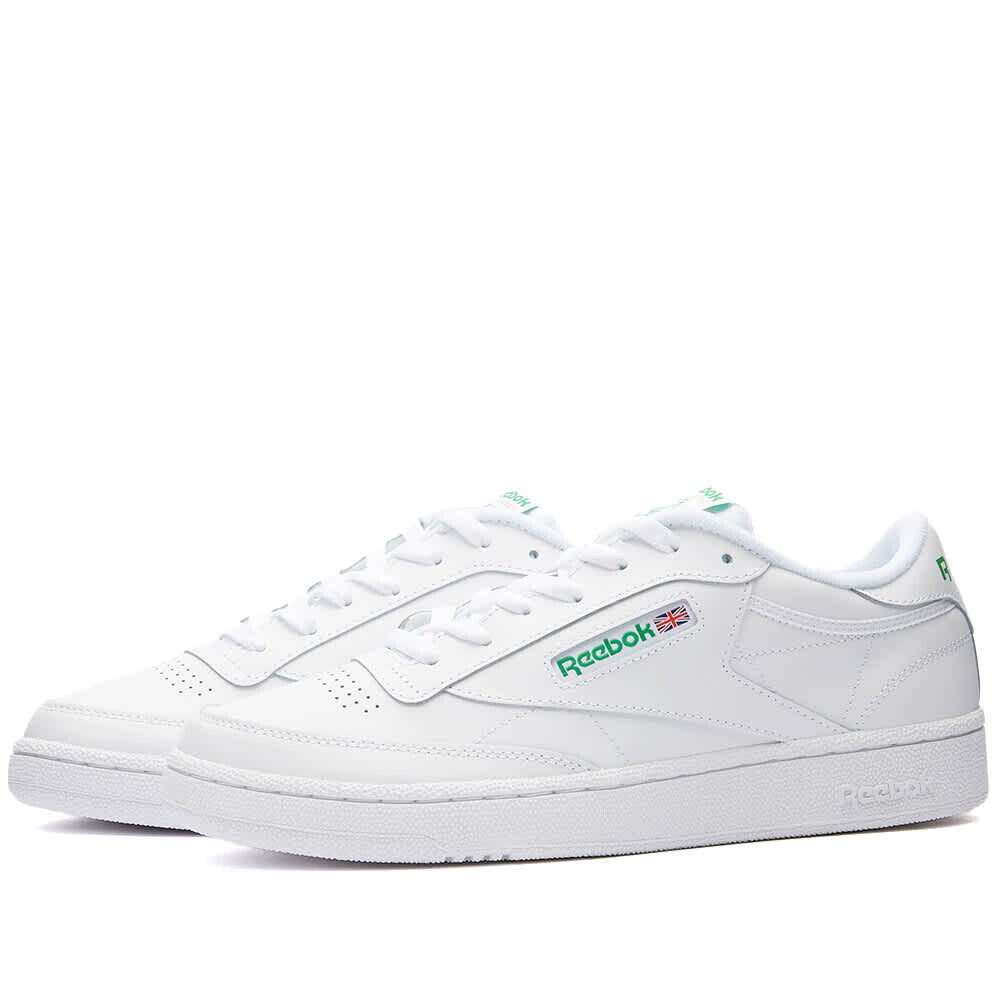 

Кроссовки Reebok Club C 85, бело-зеленый