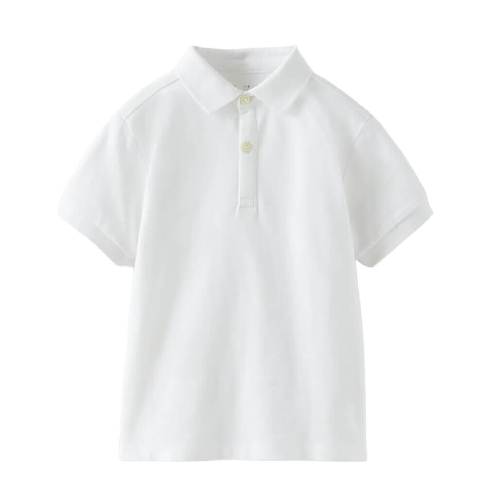 

Рубашка Zara Kids Basic Polo, белый