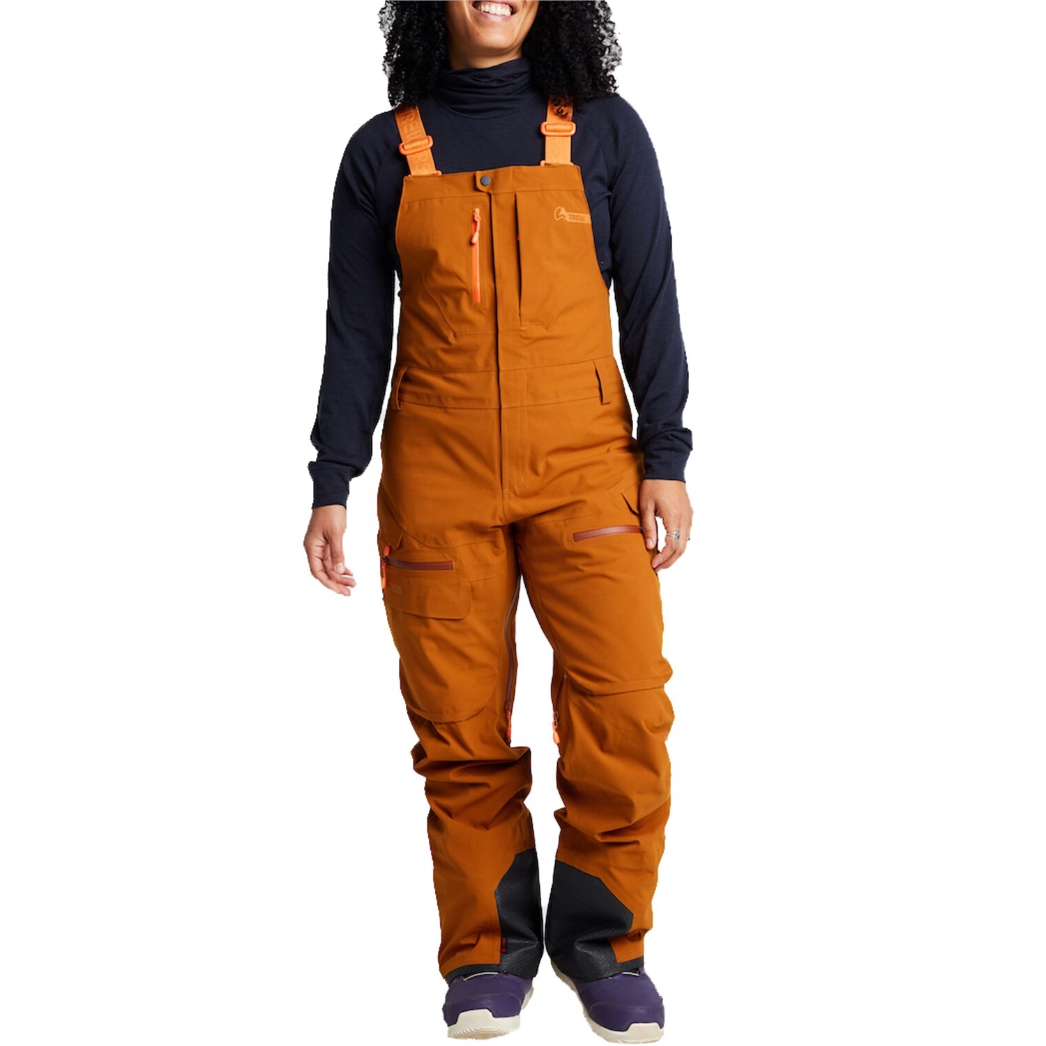 

Нагрудники Trew Gear Chariot Primo Tall женские, ginger