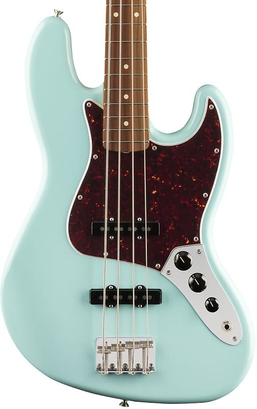 

Fender Vintera '60s Jazz Bass - Daphne Blue с грифом Pau Ferro 0149633304