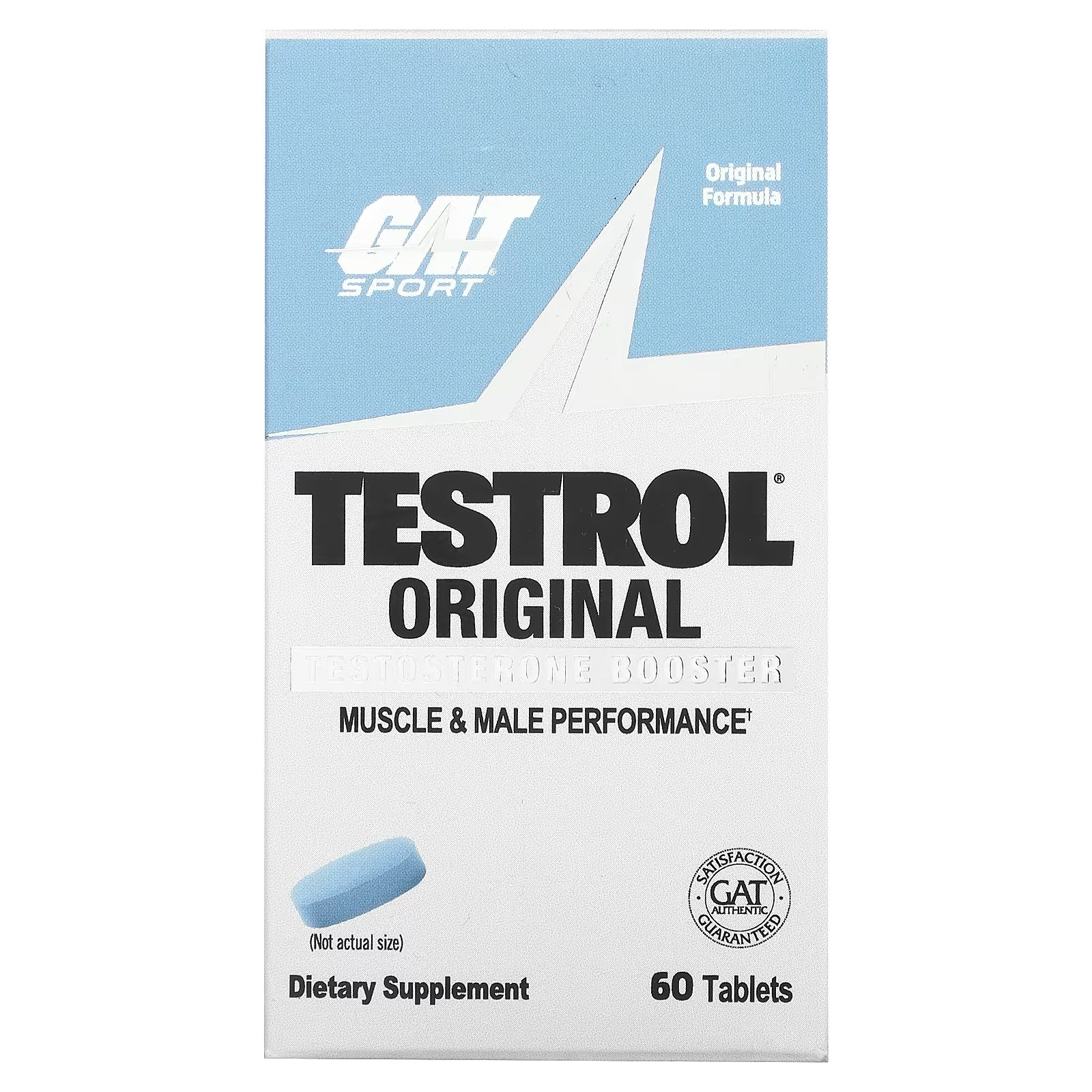 GAT Testrol средство повышение уровня тестостерона, 60 таблеток