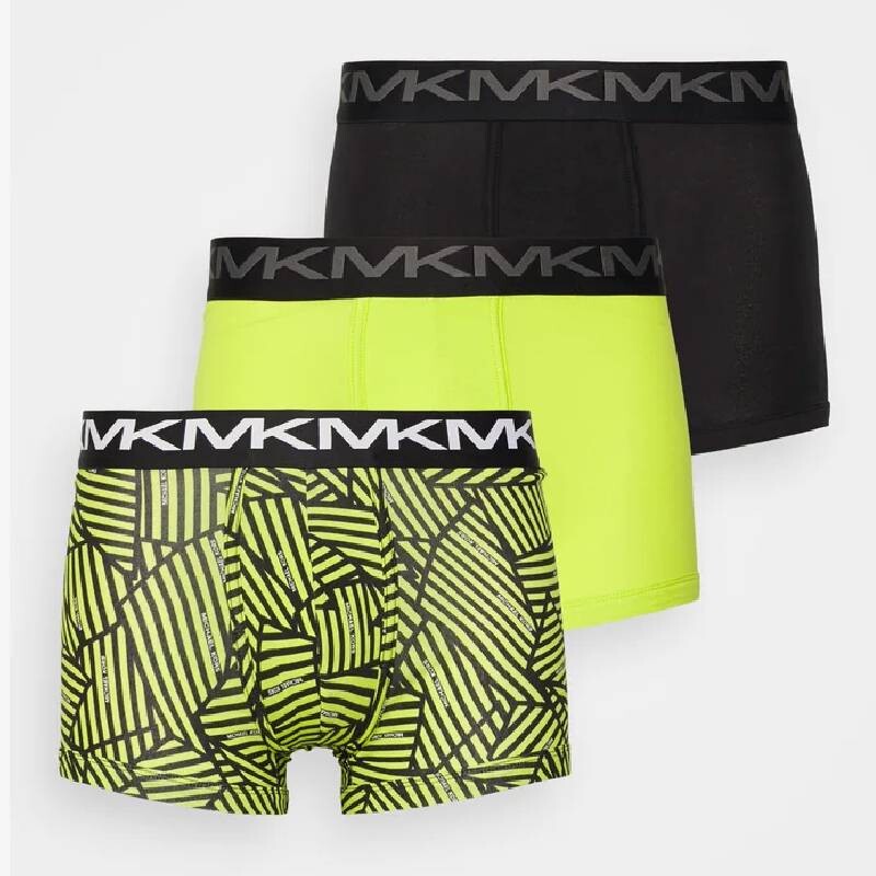 

Боксеры мужские Michael Kors 3 Pack, черно-желтый