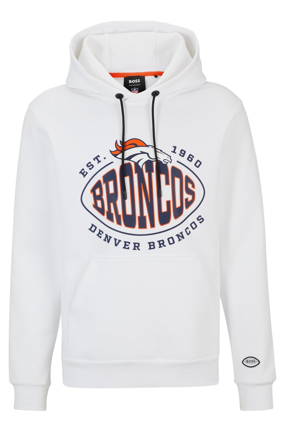 

Толстовка Boss X Nfl Cotton-blend With Collaborative Branding, Broncos