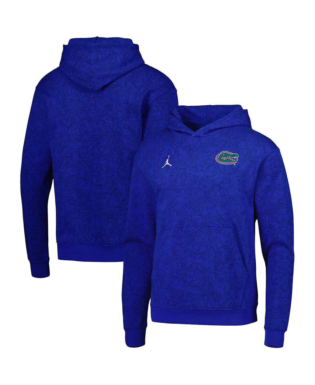 

Мужской бренд royal florida gators logo travel pullover hoodie Jordan