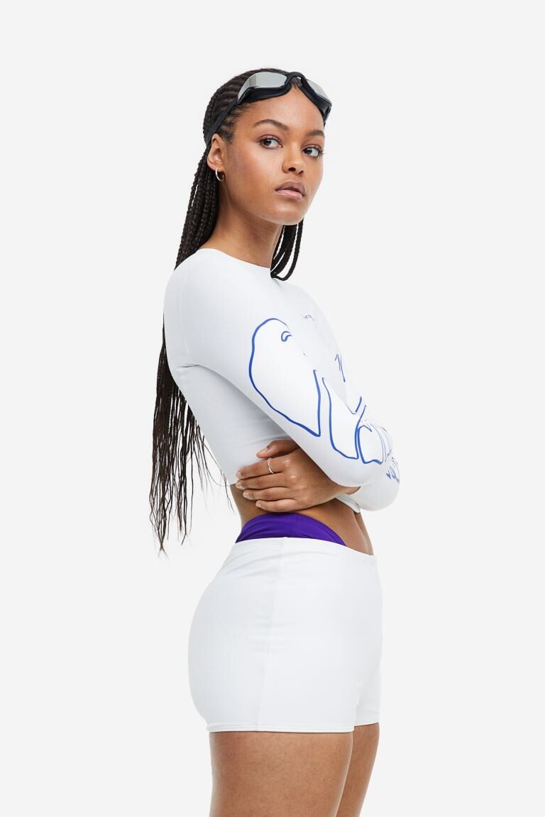 

Короткие плавки бикини H&M, белый