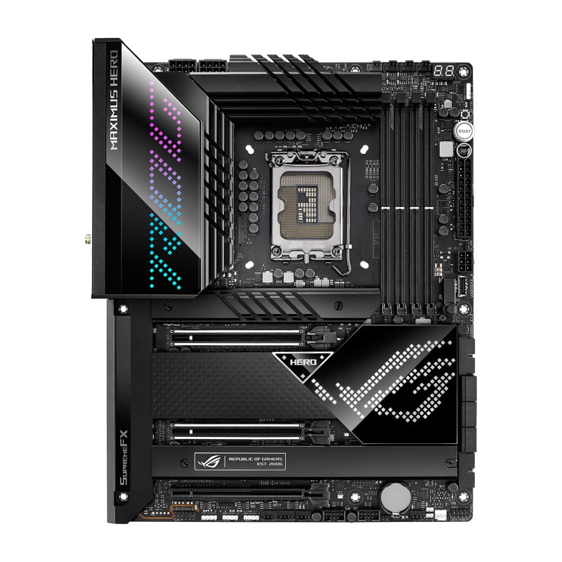 Материнская плата ASUS ROG Maximus Z690 Hero, LGA1700, DDR5, WiFi 6E - фото