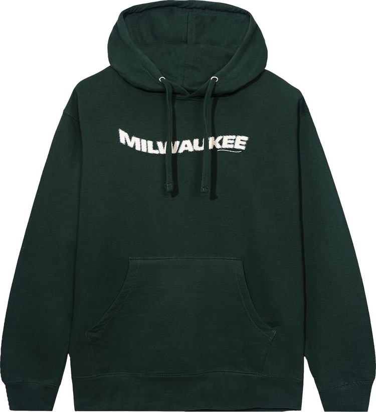 Худи Anti Social Social Club Milwaukee Hoodie 'Green', зеленый - фото