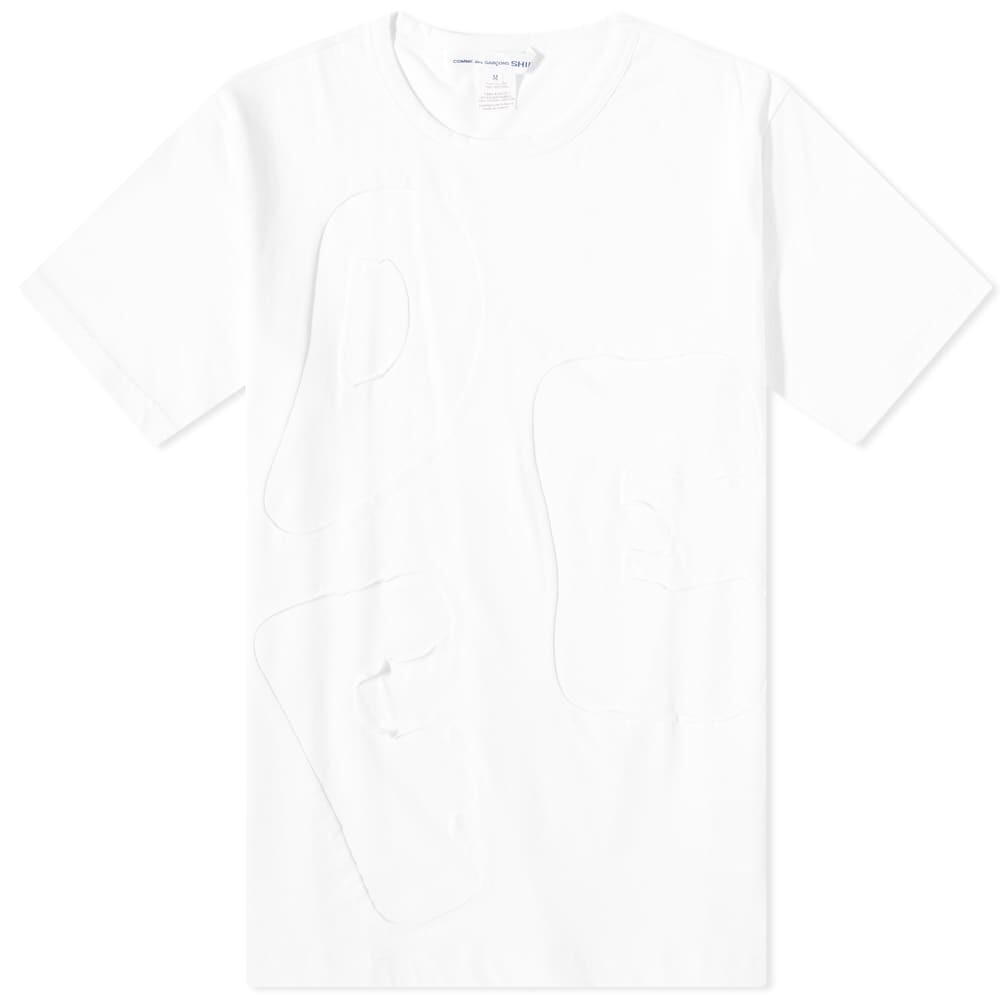 

Футболка Comme des Garçons SHIRT Cut & Sew Letter Tee