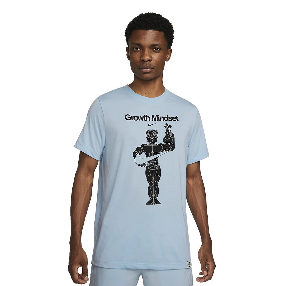

Футболка Nike Dry-Fit Graphic Training, голубой