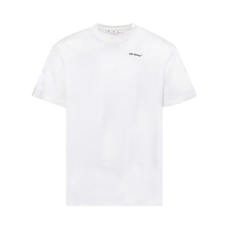 Футболка Off-White Caravag Arrow Over Short-Sleeve Tee 'White', белый - фото