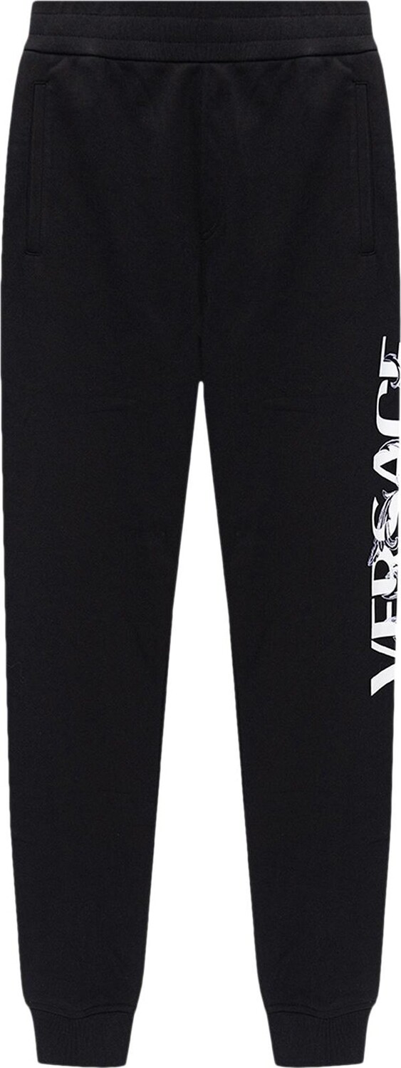 

Спортивные брюки Versace Logo Sweatpants 'Black', черный