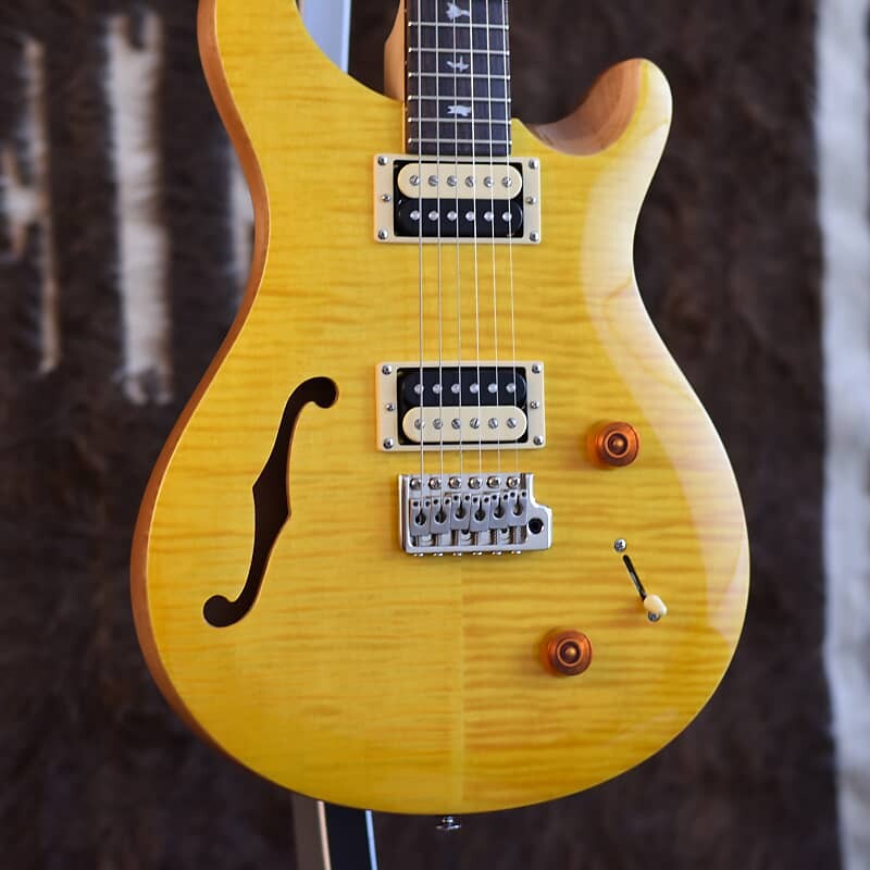 

PRS SE Custom 22 Semi-Hollow Santana Yellow