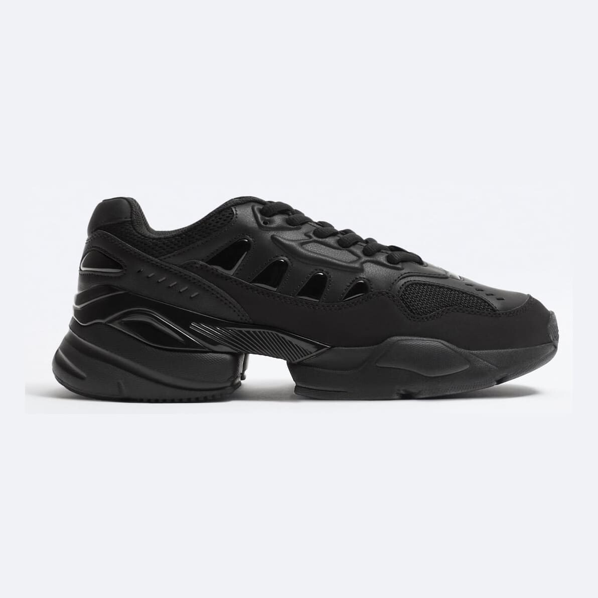 

Кроссовки Zara Running With Chunky Soles, черный