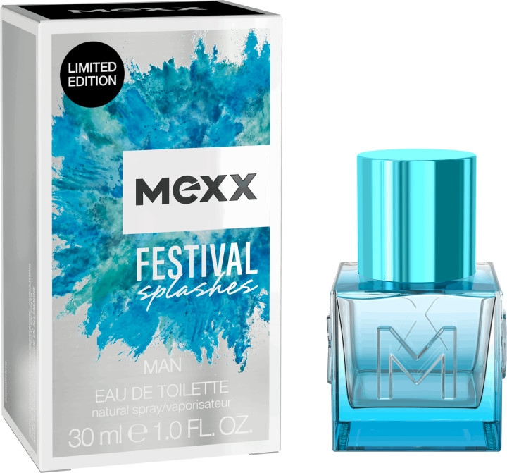 Туалетная вода Mexx Festival Splashes Man mexx туалетная вода festival summer man 35 мл