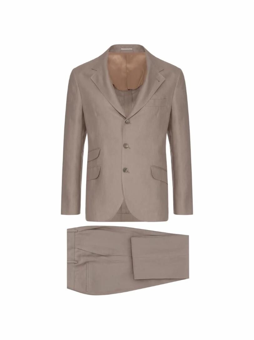 

Льняной костюм Brunello Cucinelli