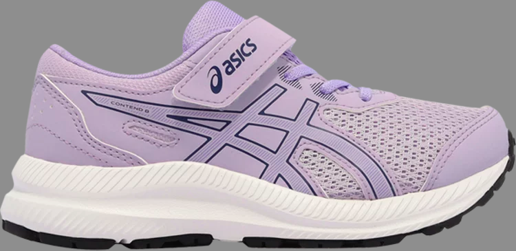 Кроссовки contend 8 ps 'dusk violet' Asics, фиолетовый - фото