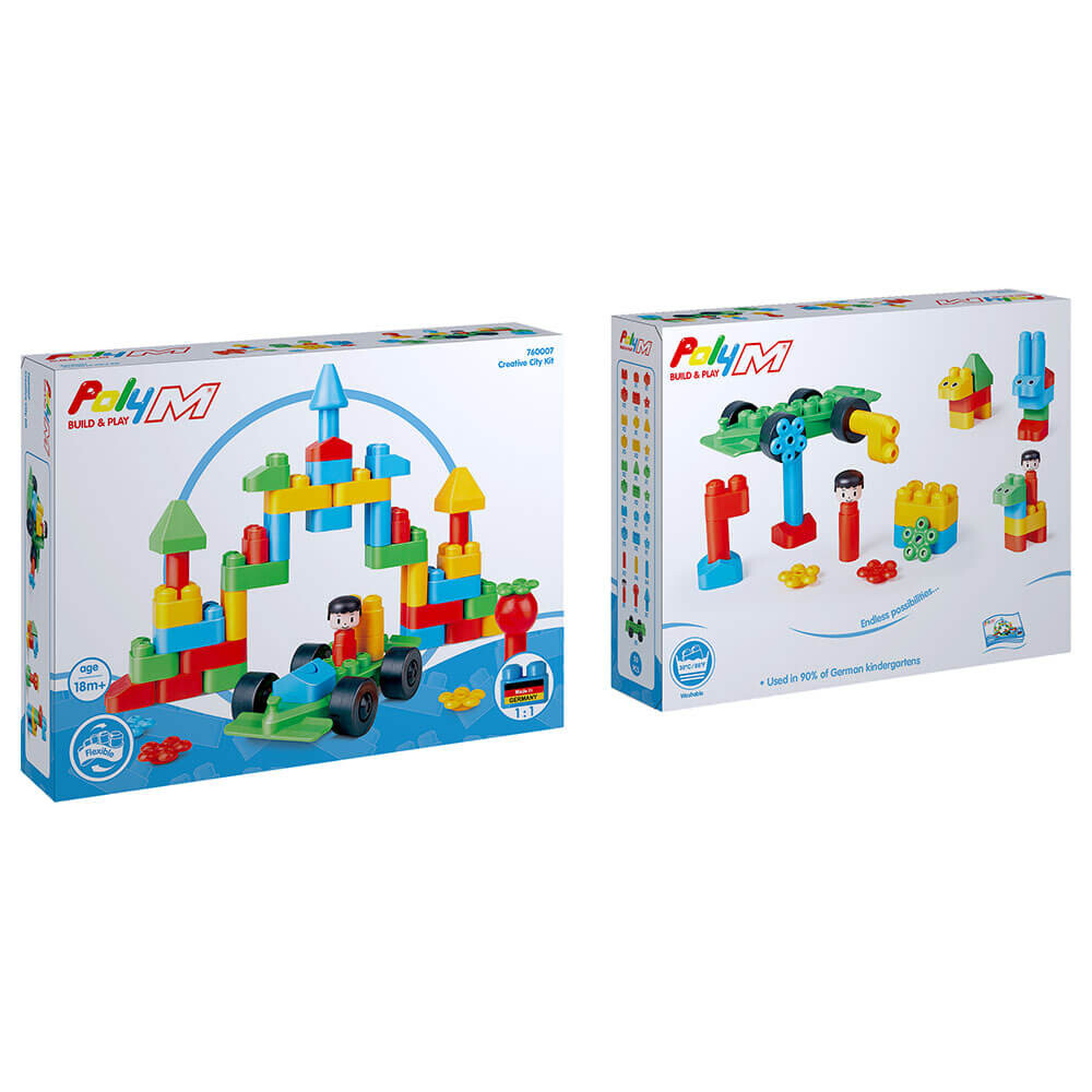 

Конструктор PolyM Creative City Kit